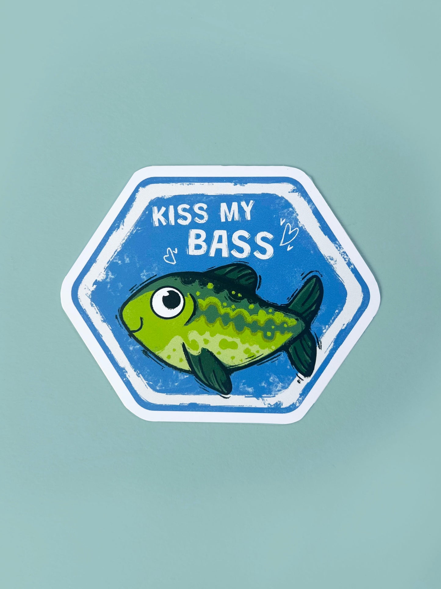 Kiss my Bass Sticker