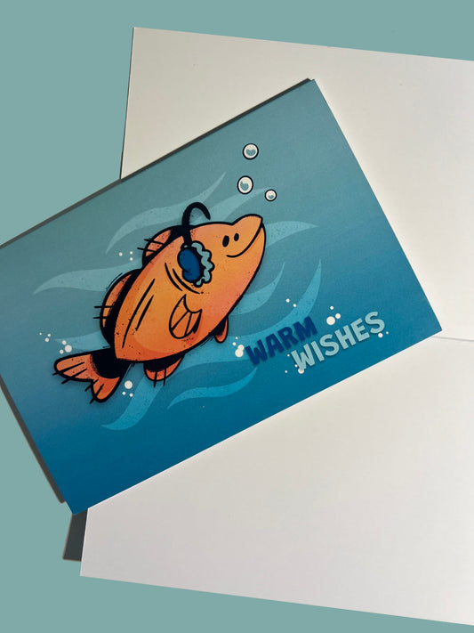 Warm Wishes Greeting Card