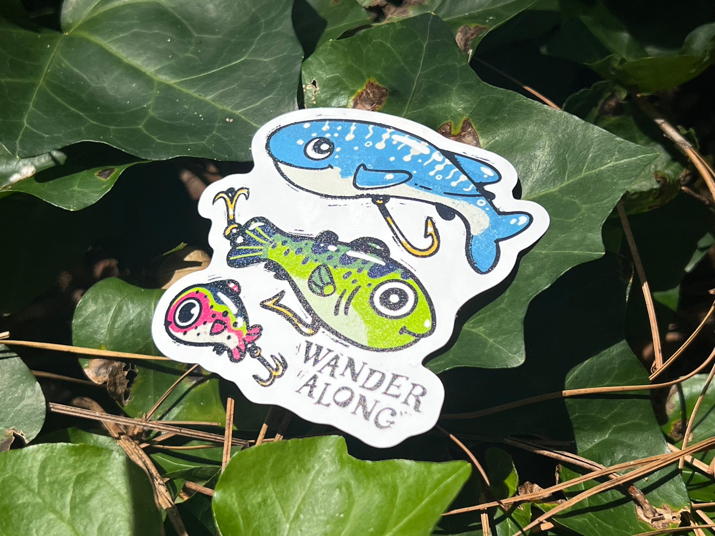 Fishing Lure Sticker