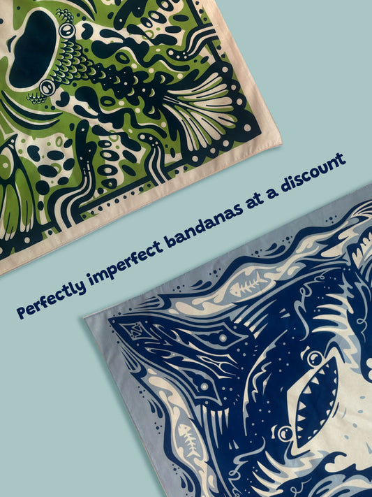 Go Fish! B-Grade Bandanas