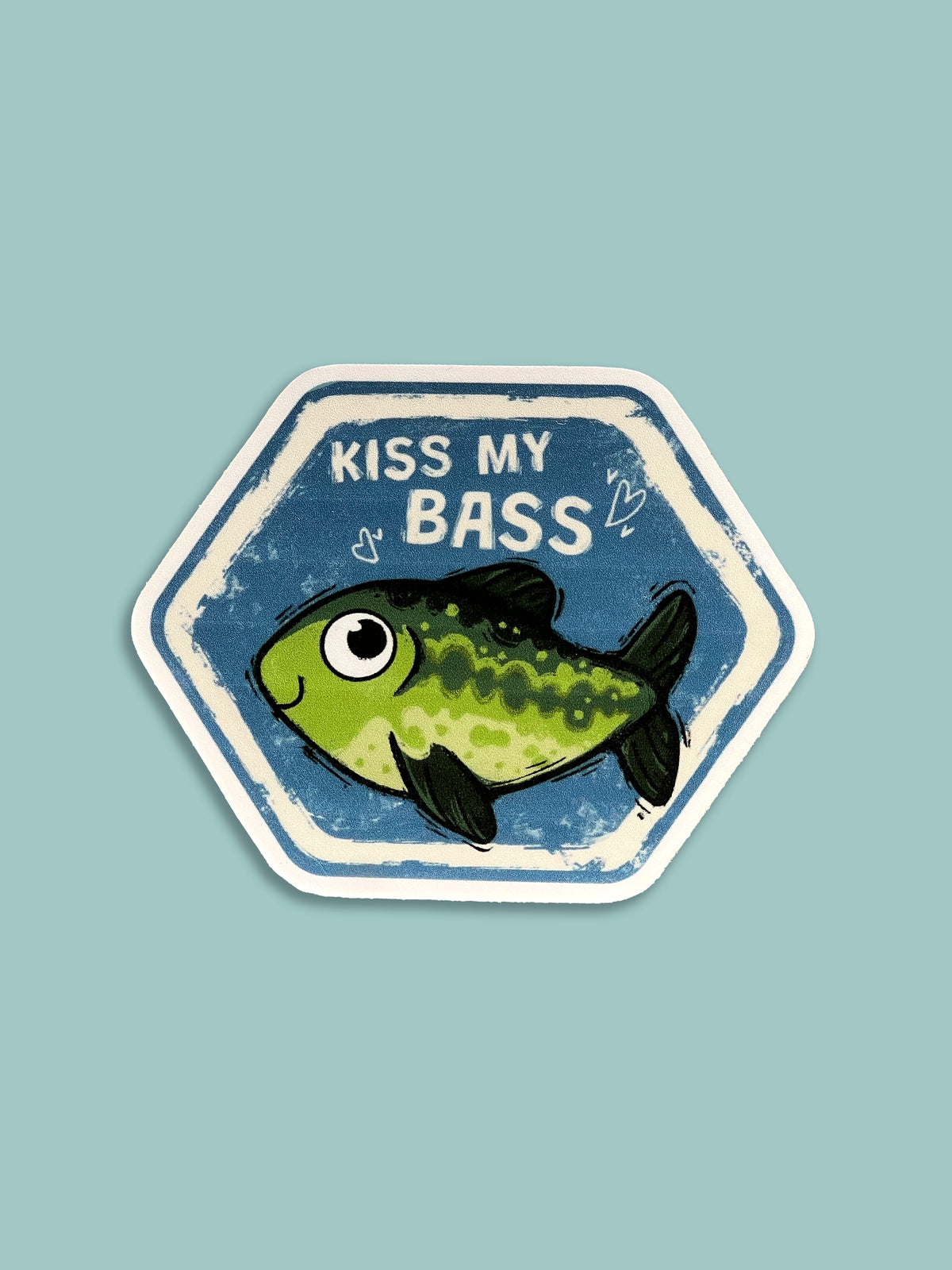 Kiss my Bass Sticker