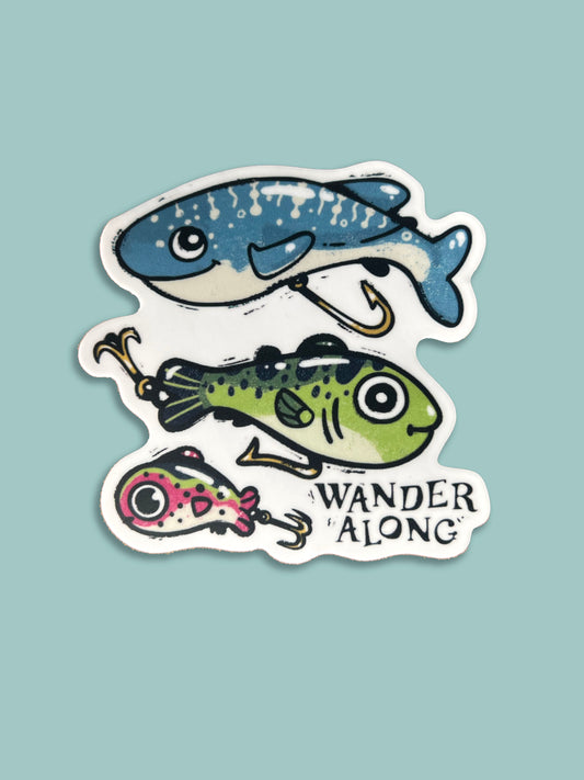 Fishing Lure Sticker